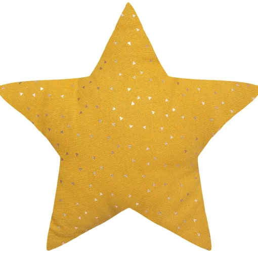 Almofada BERLINGOT estrela ocre