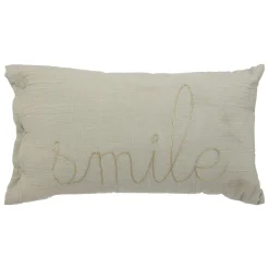Almofada gaze verde smile 30x50cm