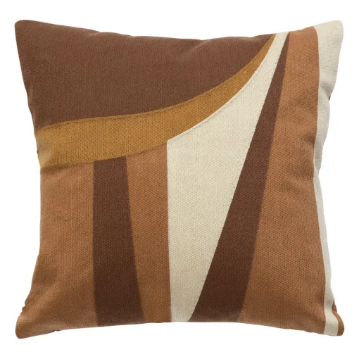 Almofada hary AUTOMNE castanha 45x45cm