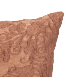 Almofada JACQUARD stonewash rosa velho 30x50cm
