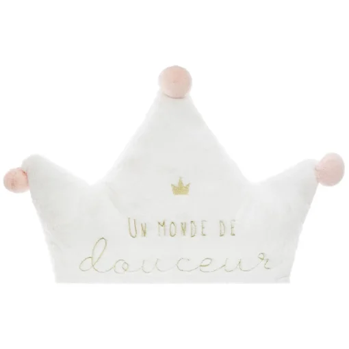 Almofada maxi princesa branca 68x53cm