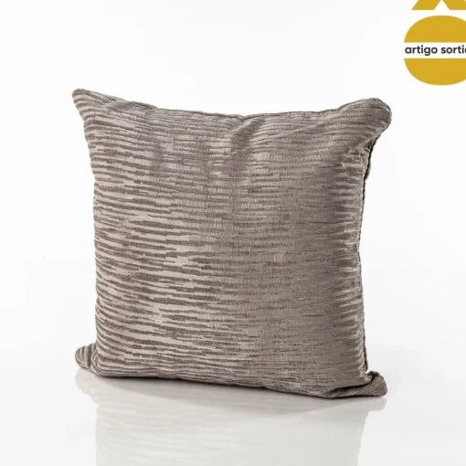 Almofada riscas AUTOMNE 43x43cm