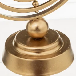 Ampulheta com suporte em metal dourado CARAVANE