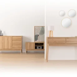 Aparador ABANA bege em mdf