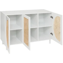 Aparador branco com 3 portas