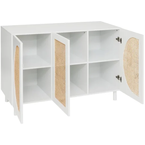 Aparador branco com 3 portas