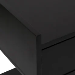 Aparador com 2 portas TEDY preto