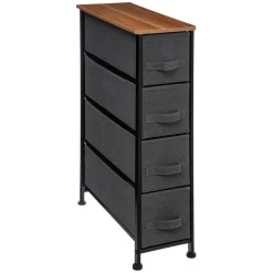 Armário de arrumação TISSA cinza escuro 75cm