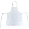 Avental de cozinha cinza claro 60x80cm