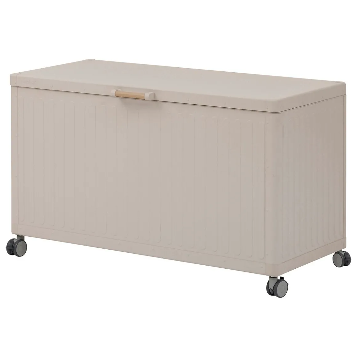 Baú arrumação EDENIO aço cor argile