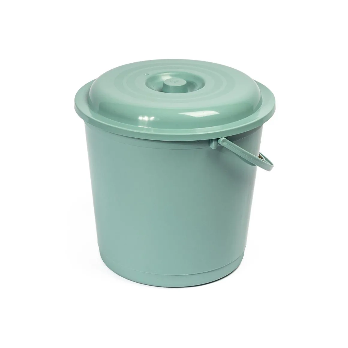 Balde com tampa EUROPA azul stone SEA VIEW 16l