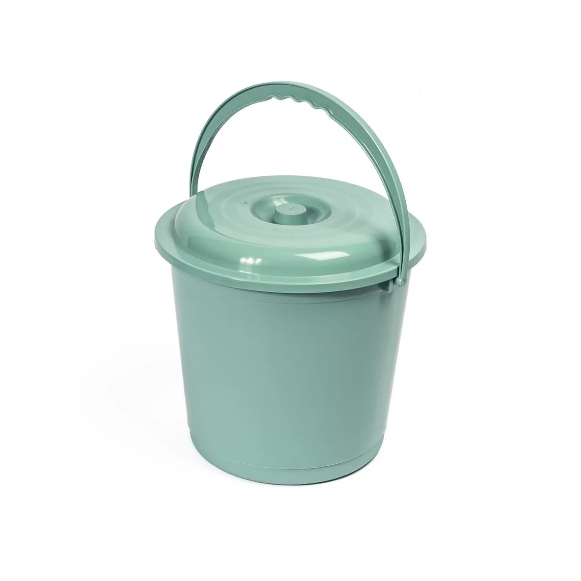 Balde com tampa EUROPA azul stone SEA VIEW 16l