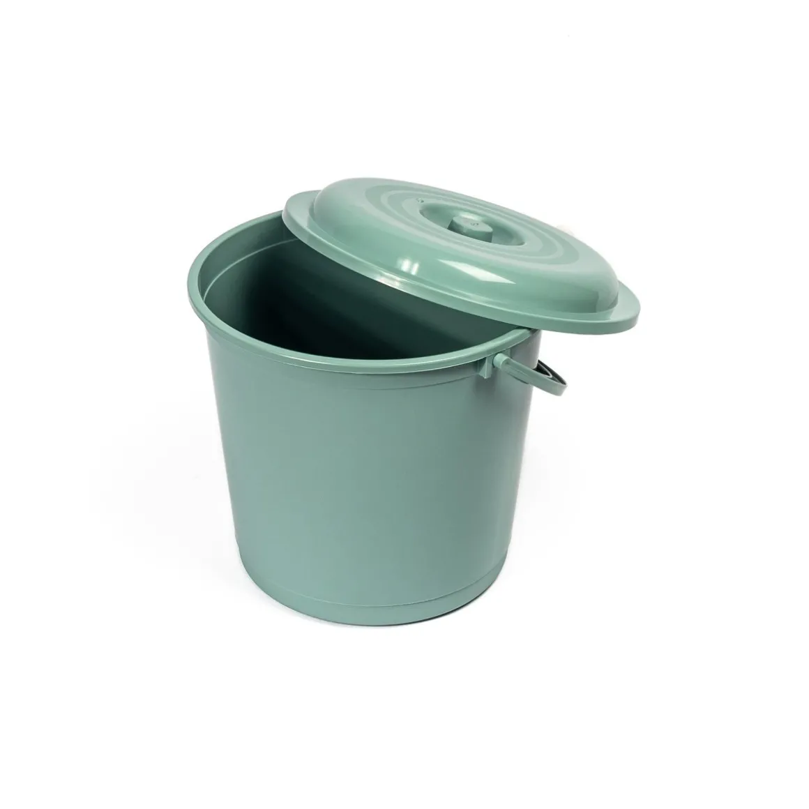 Balde com tampa EUROPA azul stone SEA VIEW 16l