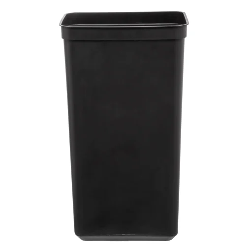 Balde do lixo retangular em inox com sensor 40l