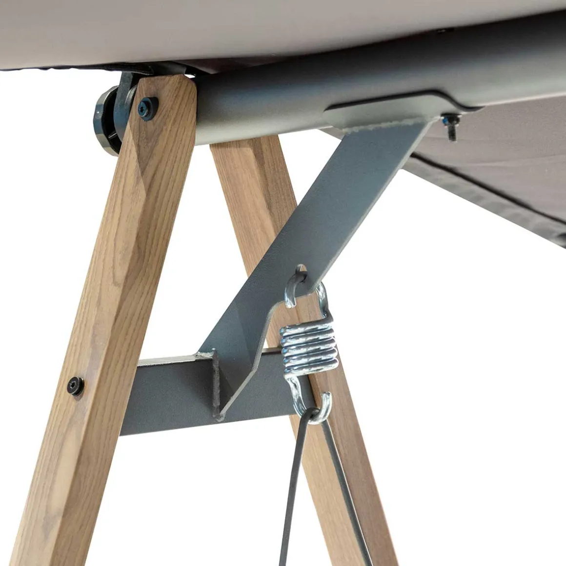 Baloiço para 3 pessoas SOLY HONEY cinza escuro