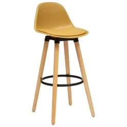 Banco de bar MAXON amarelo