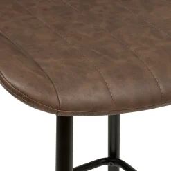 Banco de bar OLWEN castanho 50x58x106,5cm