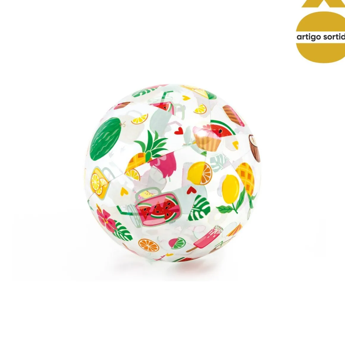 Bola de praia decorada 51cm