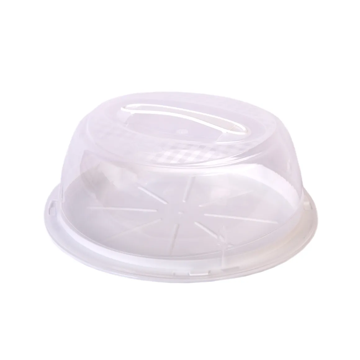 Boleira branca e cinza 35cm