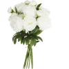 Bouquet de 13 peônias brancas 50cm