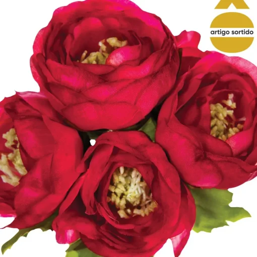 Bouquet de 6 ranunculus 25cm