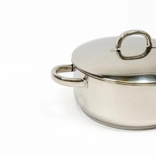 Caçarola ALTIS em inox com asa 24cm