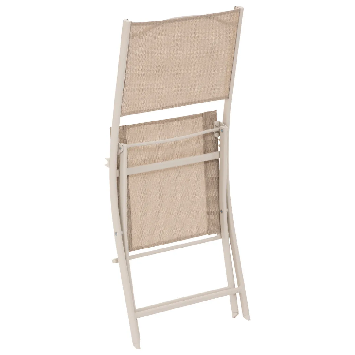 Cadeira dobrável modula linho e argile