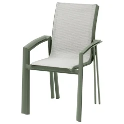 Cadeira empilhável AXANT verde