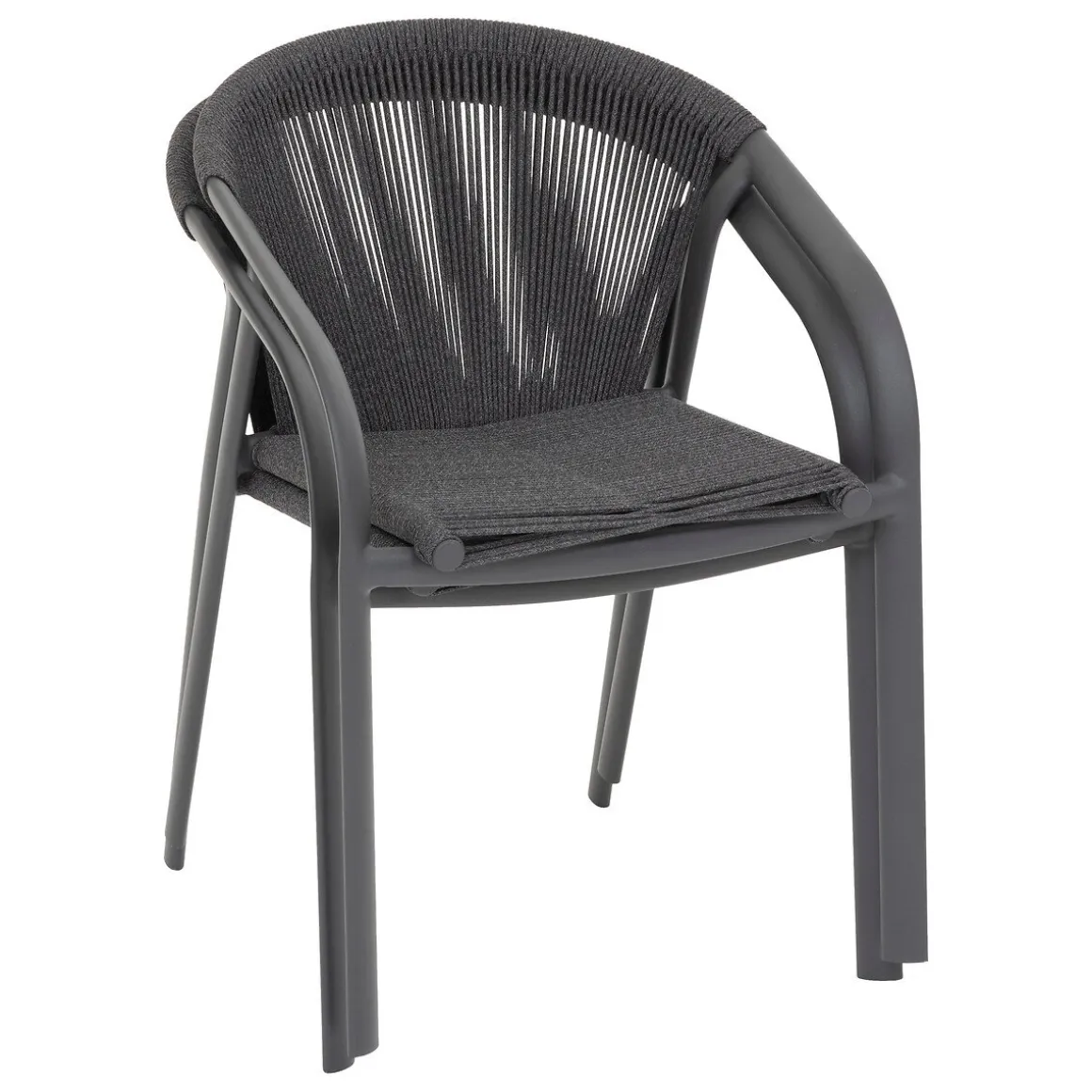 Cadeira RIU cinza antracite e graphite