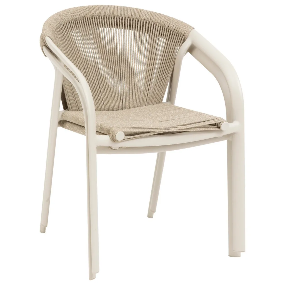 Cadeira RIU cor muesli e argile