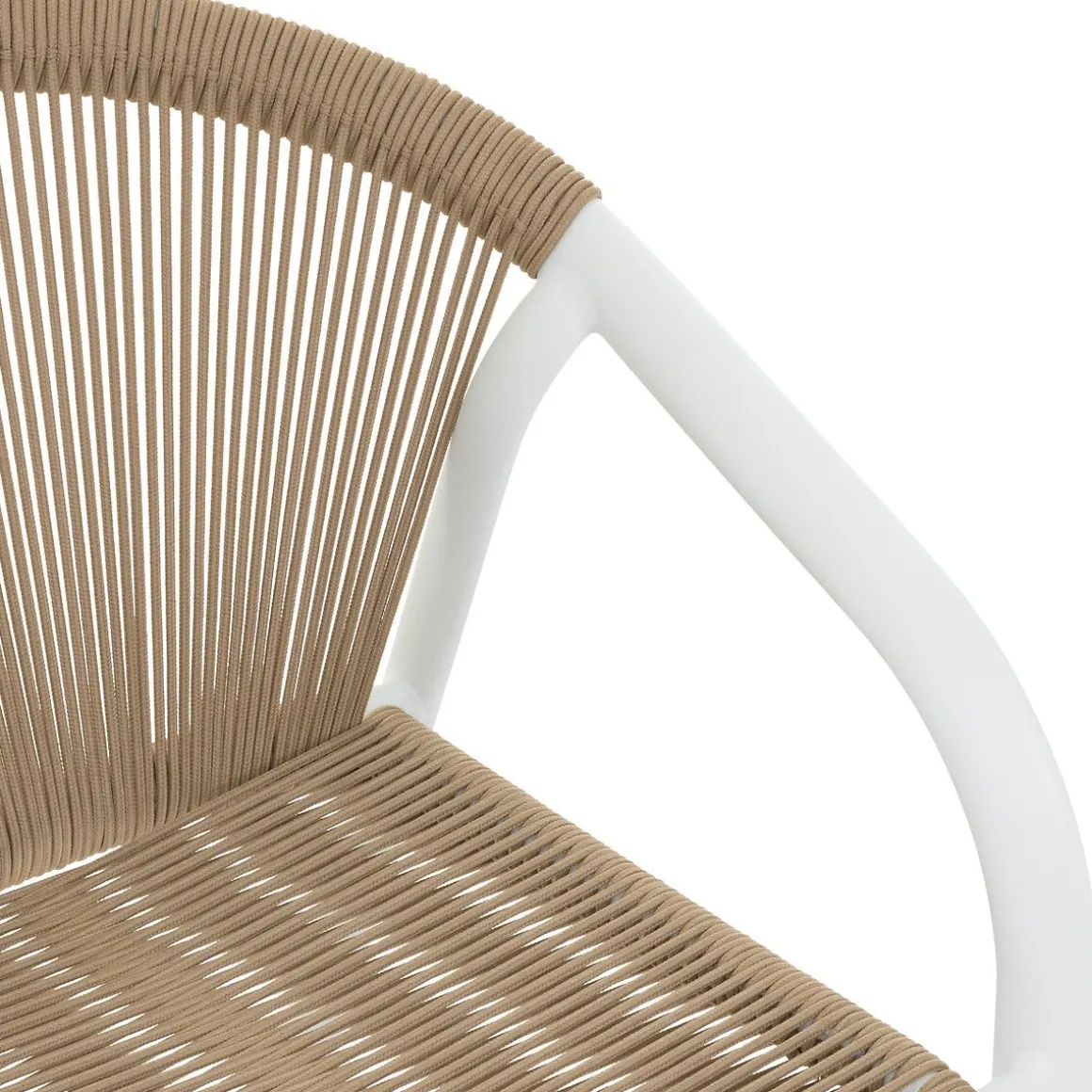 Cadeira RIU miel e branco