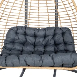 Cadeirão baloiço AJAR em rattan para 2 pessoas