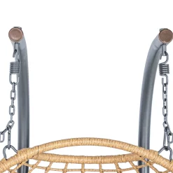 Cadeirão baloiço AJAR em rattan para 2 pessoas