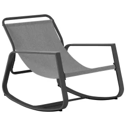 Cadeirão baloiço FELINIO cinza