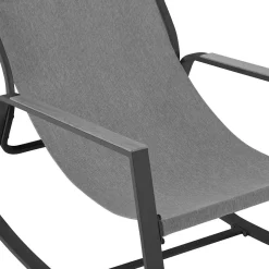 Cadeirão baloiço FELINIO cinza