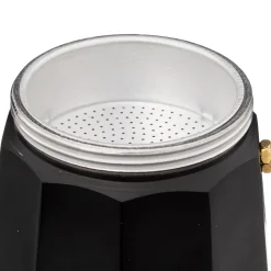 Cafeteira italiana preta