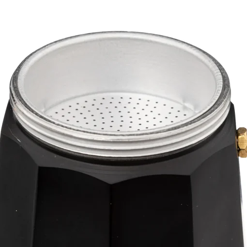 Cafeteira italiana preta