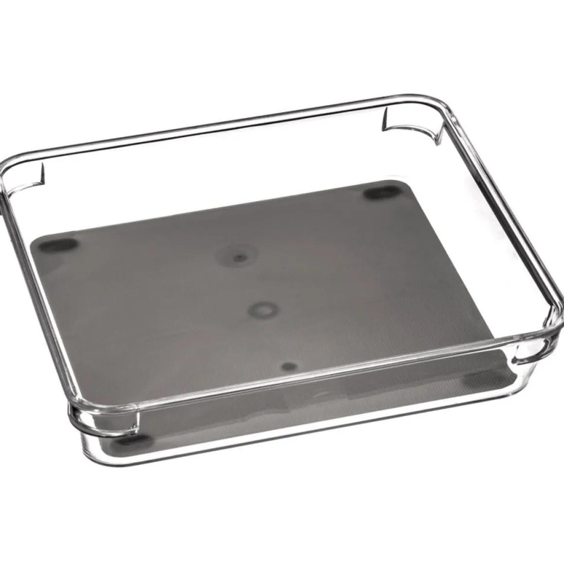 Caixa de arrumação com fundo cinza 16x23,2cm