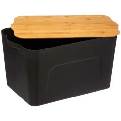 Caixa de arrumação com tampa 24l