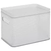 Caixa de arrumação GAMME PLASTOR cinza 4.5l