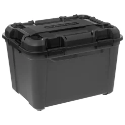 Caixa de arrumação preta 160l