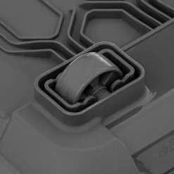 Caixa de arrumação preta 55l