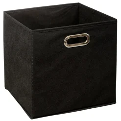 Caixa de arrumação preto