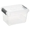 Caixa de arrumação SOLUTIONS transparente 1,8l