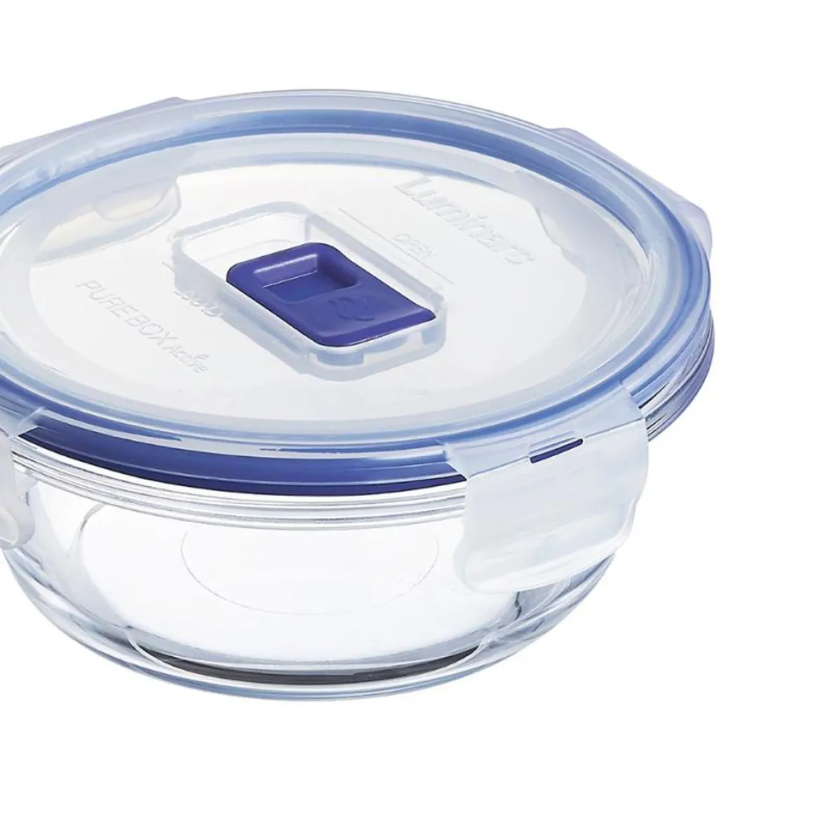 Caixa de conservação com tampa azul