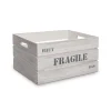 Caixa de madeira FRAGILE 25x15x12cm