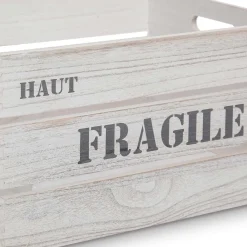 Caixa de madeira FRAGILE 25x15x12cm