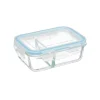 Caixa Hermética Vidro c/Divisória 0,45L