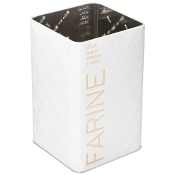 Caixa para farinha em metal 1kg
