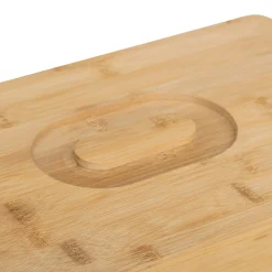 Caixa para pão em bambu 20,2x12,7x33,2cm